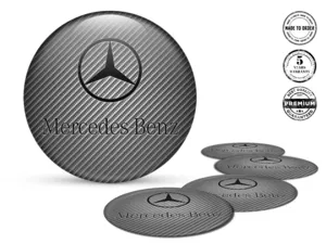 Mercedes Ruota Badge Edizione Etichette Cupola Resina